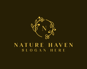 Natural Beauty Salon logo design