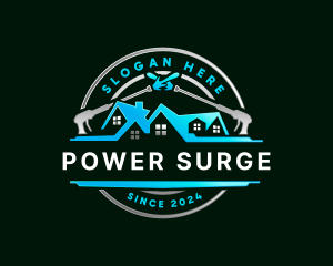 House Cleaning Power Washing logo design