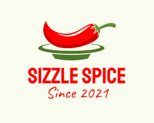 Chili Pepper Plate logo design