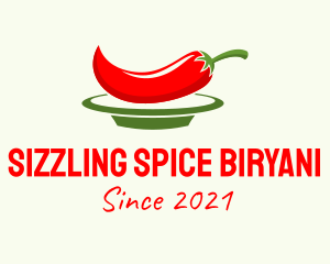 Chili Pepper Plate logo design