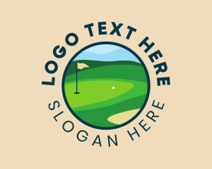 Golf Course Badge logo