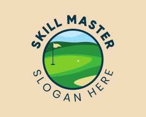 Golf Course Badge logo design