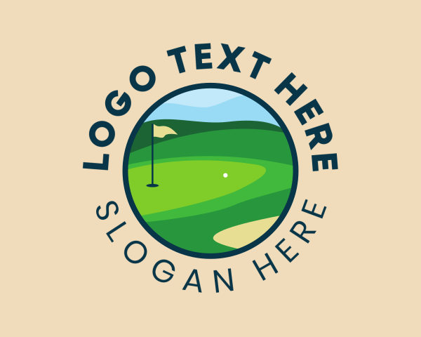 Hole In One logo example 4