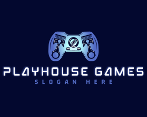 Automotive Gaming Controller logo design