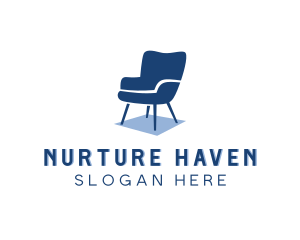 Interior Chair Furniture Logo