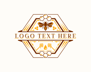 Natural Bee Wasp Honeycomb logo