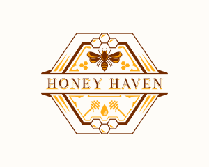 Natural Bee Wasp Honeycomb logo