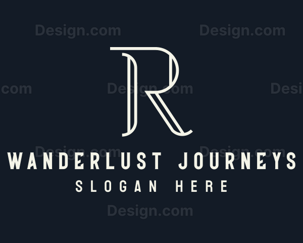 Elegant Letter R Logo