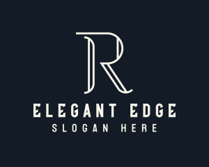 Elegant Letter R logo