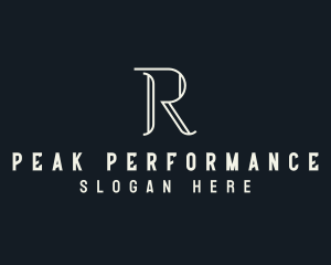 Elegant Letter R logo design