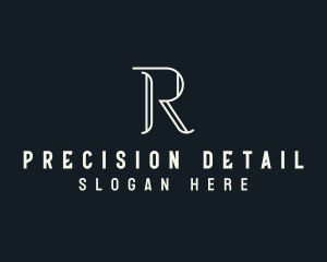 Elegant Letter R logo design