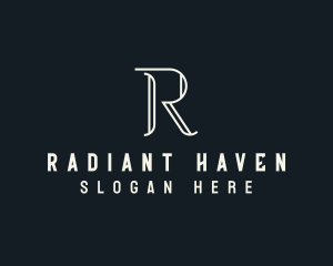 Elegant Letter R logo