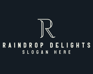 Elegant Letter R logo design