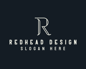 Elegant Letter R logo design