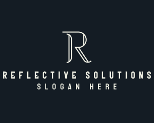 Elegant Letter R logo design