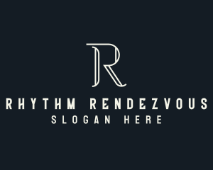 Elegant Letter R logo design