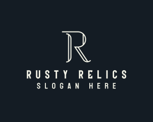 Elegant Letter R logo design