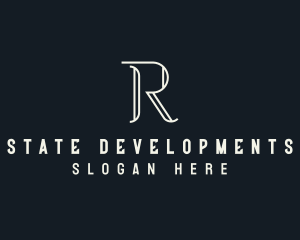 Elegant Letter R logo design