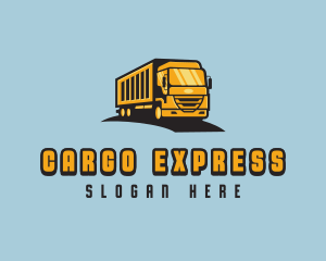 Freight Trucking Transportation logo