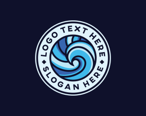 Aquatic Ocean Wave  logo