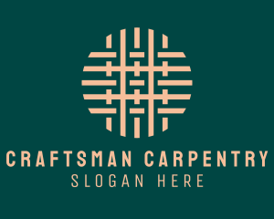 Craftsman Pattern Weaver logo design