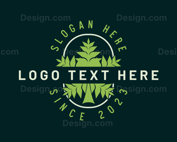 Cannabis Marijuana Plant Logo