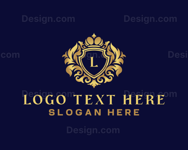 Shield Luxury Crown Logo