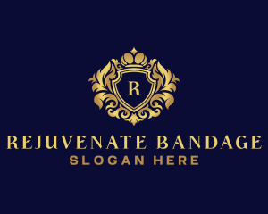 Shield Luxury Crown logo design