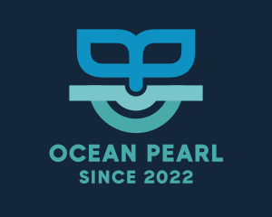 Ocean Fish Tail logo design