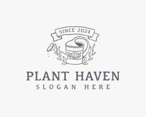 Leaf Plant Gardening  logo design