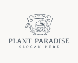 Leaf Plant Gardening  logo design