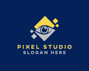 Diamond Eye Pixel logo