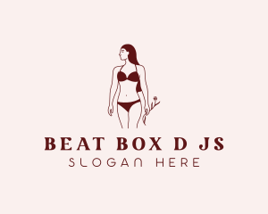 Fashion Bikini Model Logo