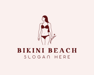 Fashion Bikini Model logo design