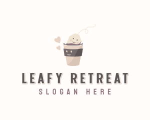 Lovely Tea Beverage logo design