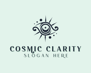 Cosmic Eye Fortune Teller  logo design