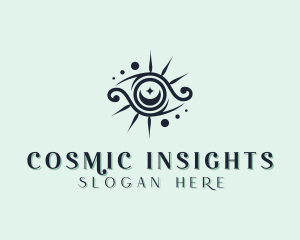 Cosmic Eye Fortune Teller  logo design