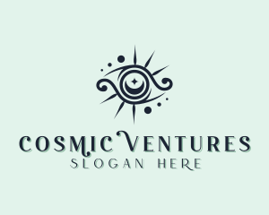 Cosmic Eye Fortune Teller  logo design