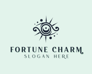 Cosmic Eye Fortune Teller  logo design