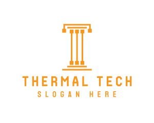 Tech Pillar T logo design