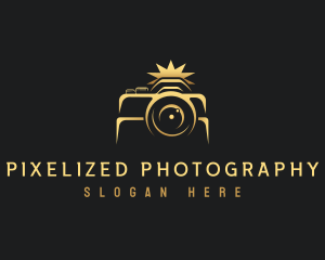 Multimedia Photo Camera logo design