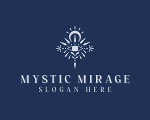 Boho Eye Mystic logo design