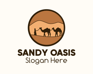 Sahara Desert Tour logo design