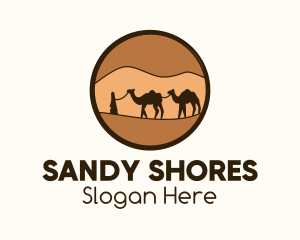 Sahara Desert Tour logo design
