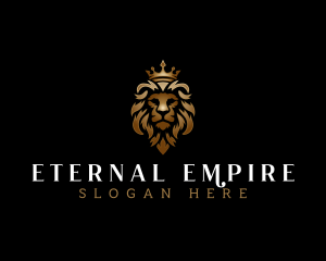 Luxury Regal Lion logo design