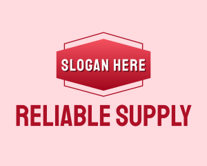 Supplies Banner Wordmark logo design