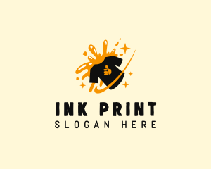 Splash Tshirt Printing  logo design