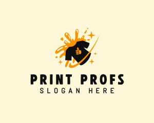 Splash Tshirt Printing  logo design