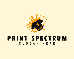 Splash Tshirt Printing  logo design