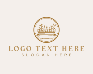 Garden Flower Herb Logo